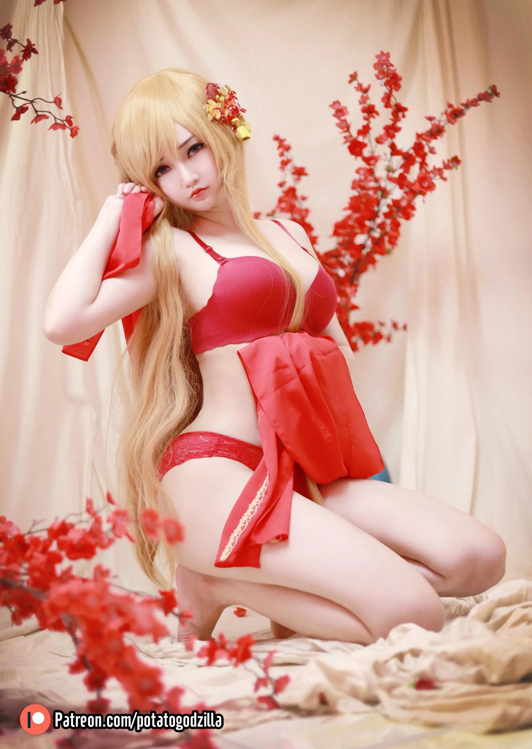 Potato Godzilla – NO.73 Asuna Yuuki Qipao [53P]插图7